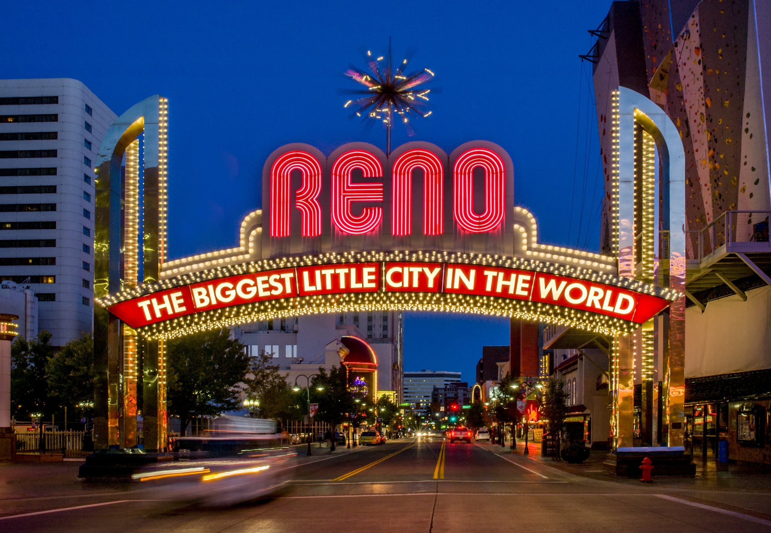 Reno skyline representing Benchmark commercial cleaning services in Reno and Sparks, Nevada